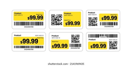 Süpermarket Etiketleri Görseli