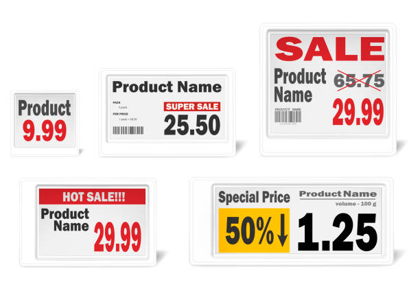 Süpermarket Etiketleri Görseli